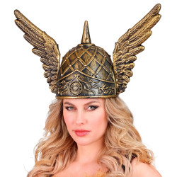 Vikingská prilba s krídlami